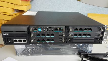 NEC 9100通信服务器安装调试完毕